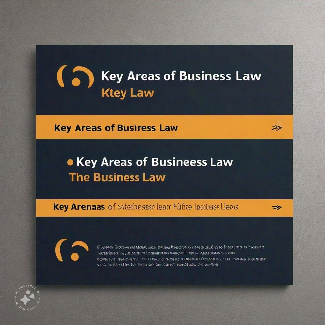 Key Areas of Business Law